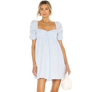 Amanda Uprichard Ariana Dress in Powder Blue - Sizs XS